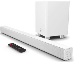 Majority K2, Soundbar & Wireless Subw. white