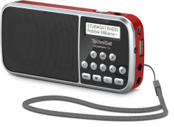 Technisat TechniRadio RDR red, incl. adapter
